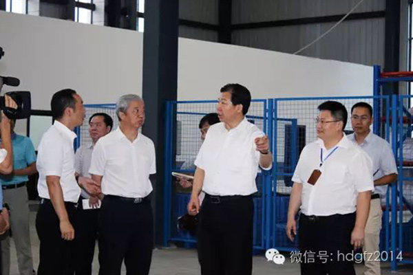 助力株洲新材料產(chǎn)業(yè)發(fā)展，省、市領(lǐng)導(dǎo)蒞臨宏大指導(dǎo)